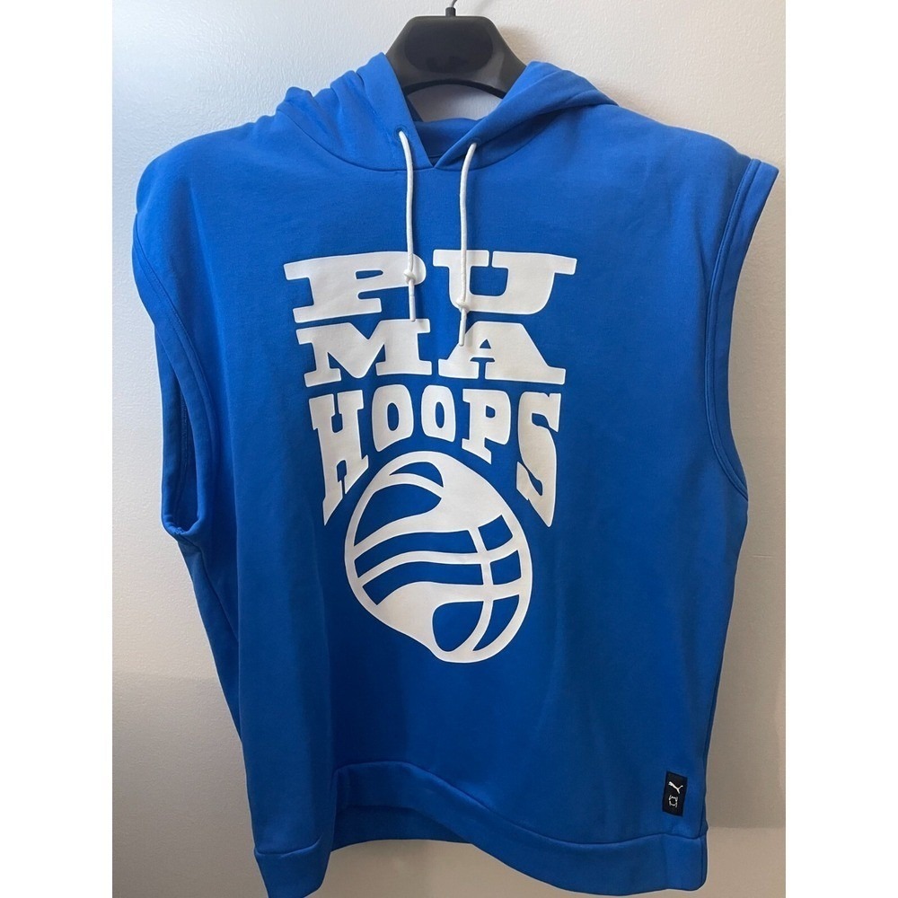 Puma Mens Sleeveless Sweatshirt Blue Size XL‎ (NWT)